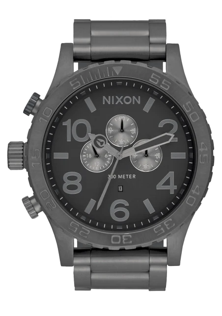 Montre Nixon - 51-30 Chrono - All Gunmetal