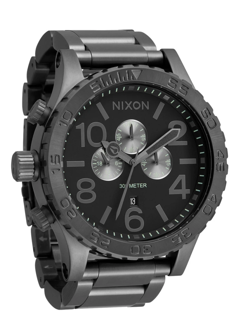 Montre Nixon - 51-30 Chrono - All Gunmetal