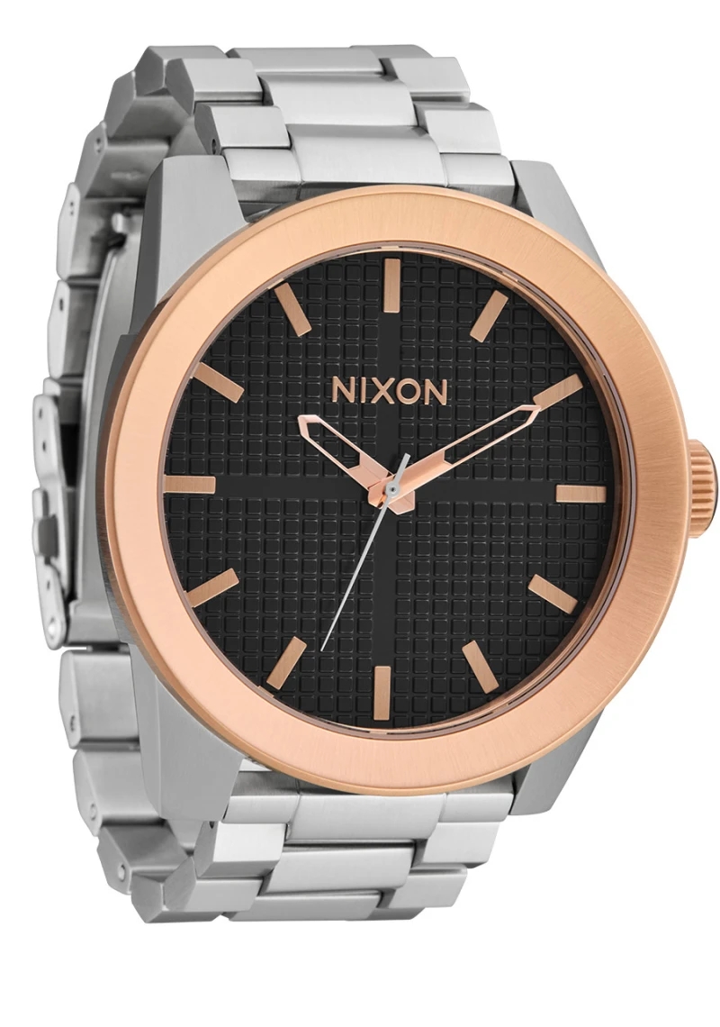 Montre Nixon - Corporal Stainless Steel - Silver / Rose Gold / Black