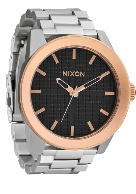 Montre Nixon - Corporal Stainless Steel - Silver / Rose Gold / Black