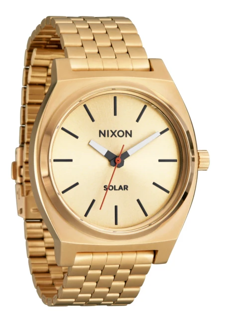 Montre Nixon - Time Teller Solar - All Gold / Black