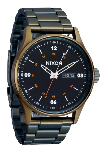 Montre Nixon - Sentry Stainless Steel - Dark Olive / Black