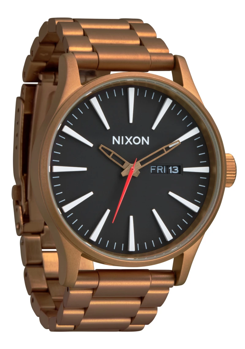 Montre Nixon - Sentry Stainless Steel - Bronze / Black