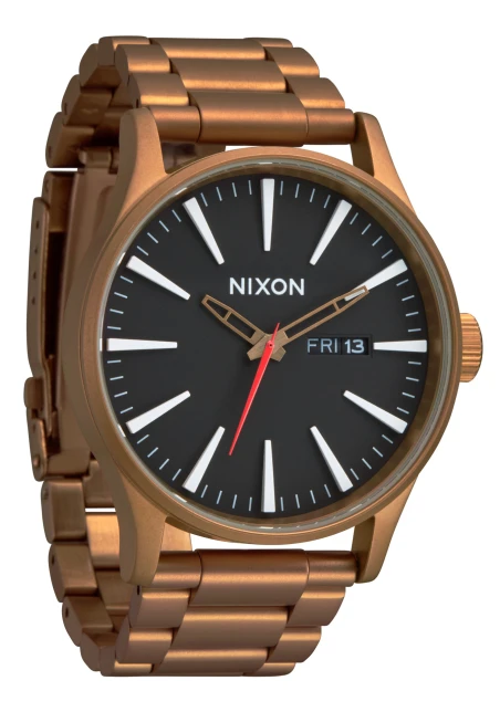 Montre Nixon - Sentry Stainless Steel - Bronze / Black