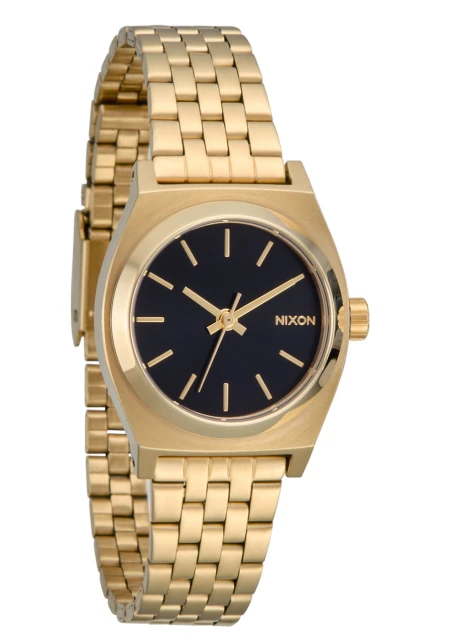 Montre Nixon - Small Time Teller - Gold / Black / Gold