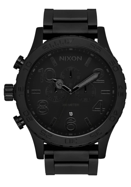 Montre Nixon - 51-30 Chrono Super Black Box Set - Super Black