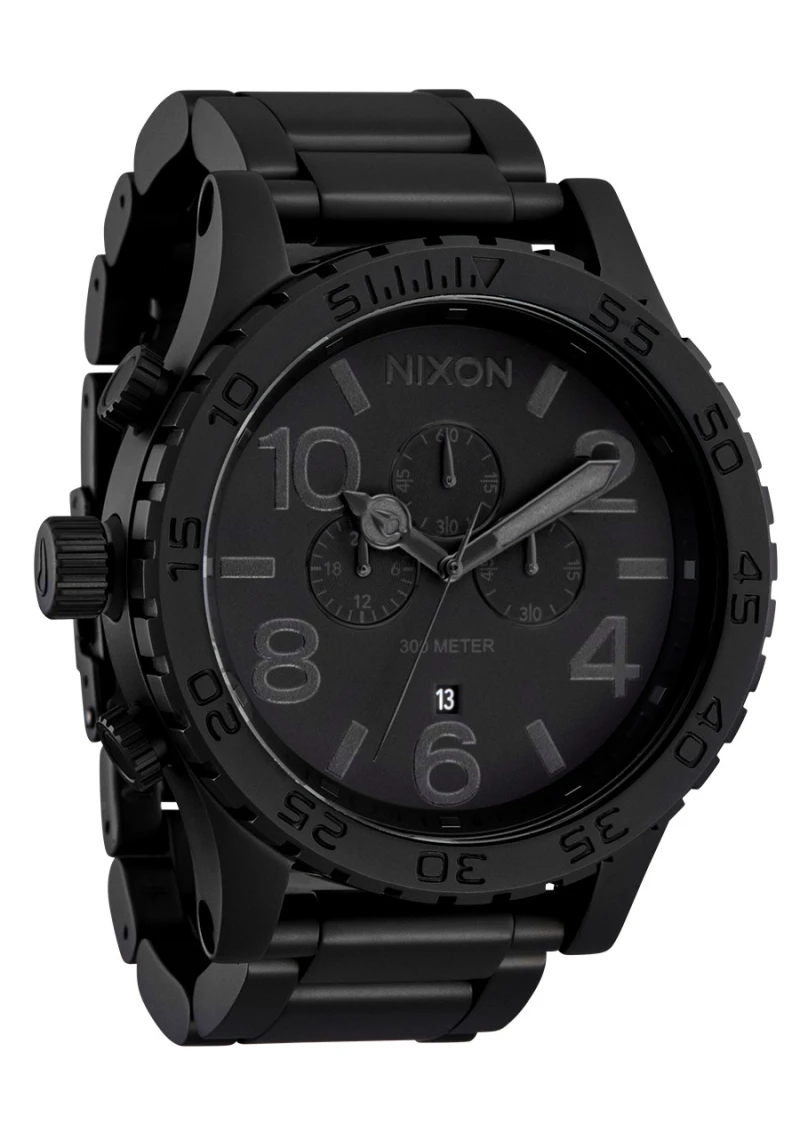 Montre Nixon - 51-30 Chrono Super Black Box Set - Super Black