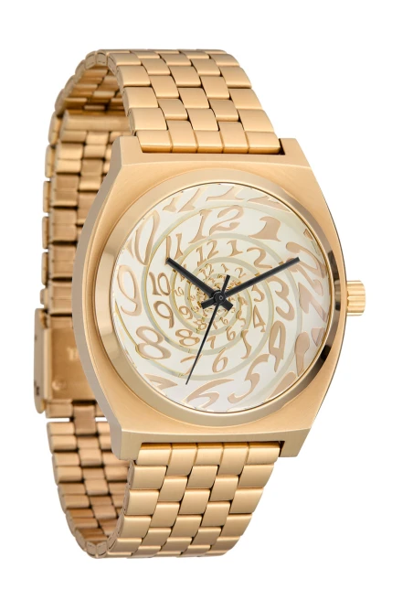 Montre Nixon - Time Teller - 4th Dim Gold / Vintage White