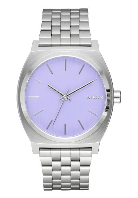Montre Nixon - Time Teller - Silver / Lavender