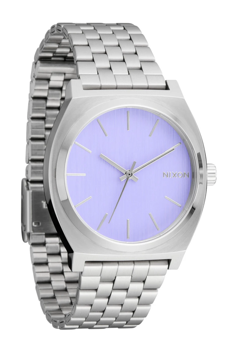 Montre Nixon - Time Teller - Silver / Lavender