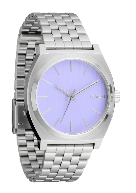 Montre Nixon - Time Teller - Silver / Lavender
