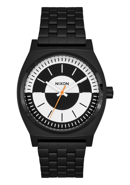 Montre Nixon - Time Teller - Black / White / Black