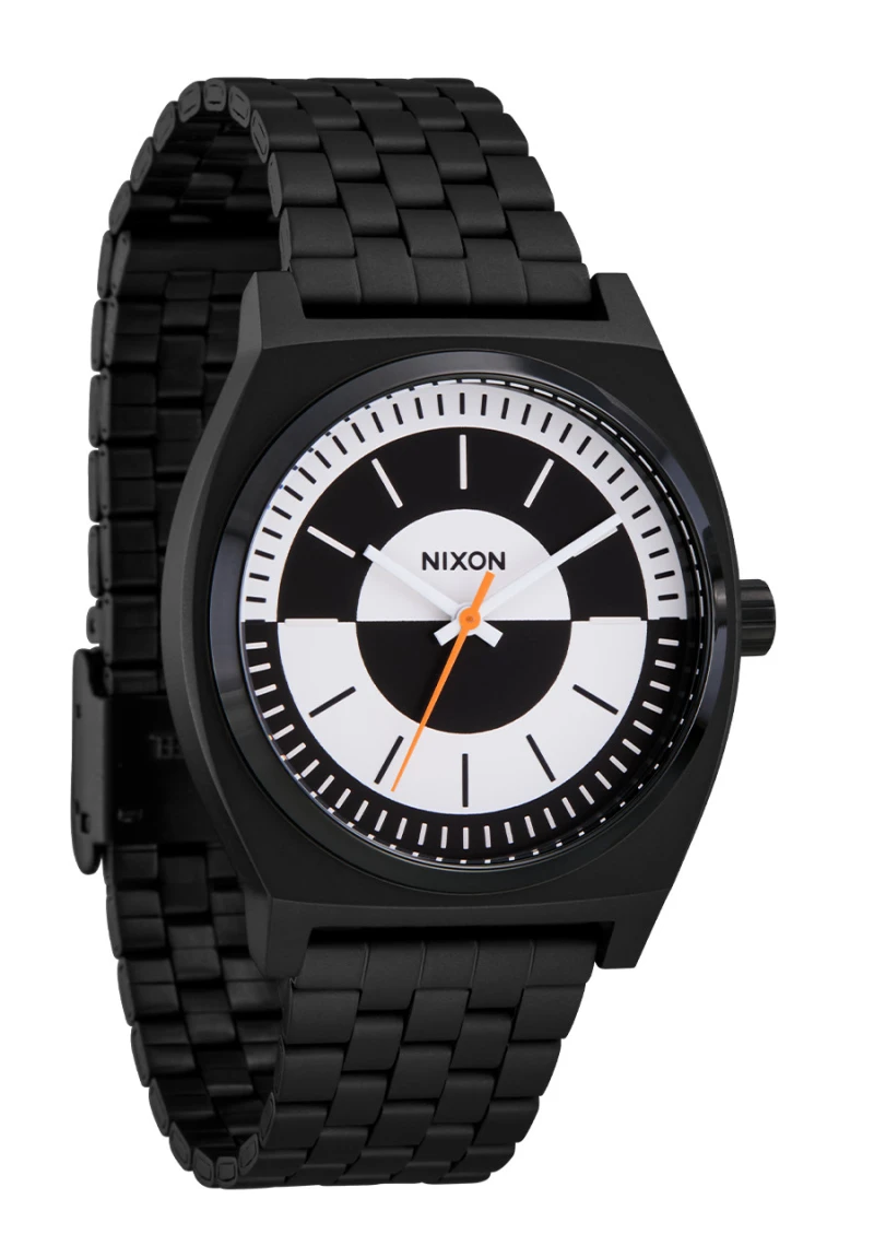 Montre Nixon - Time Teller - Black / White / Black