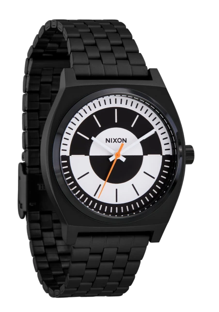Montre Nixon - Time Teller - Black / White / Black