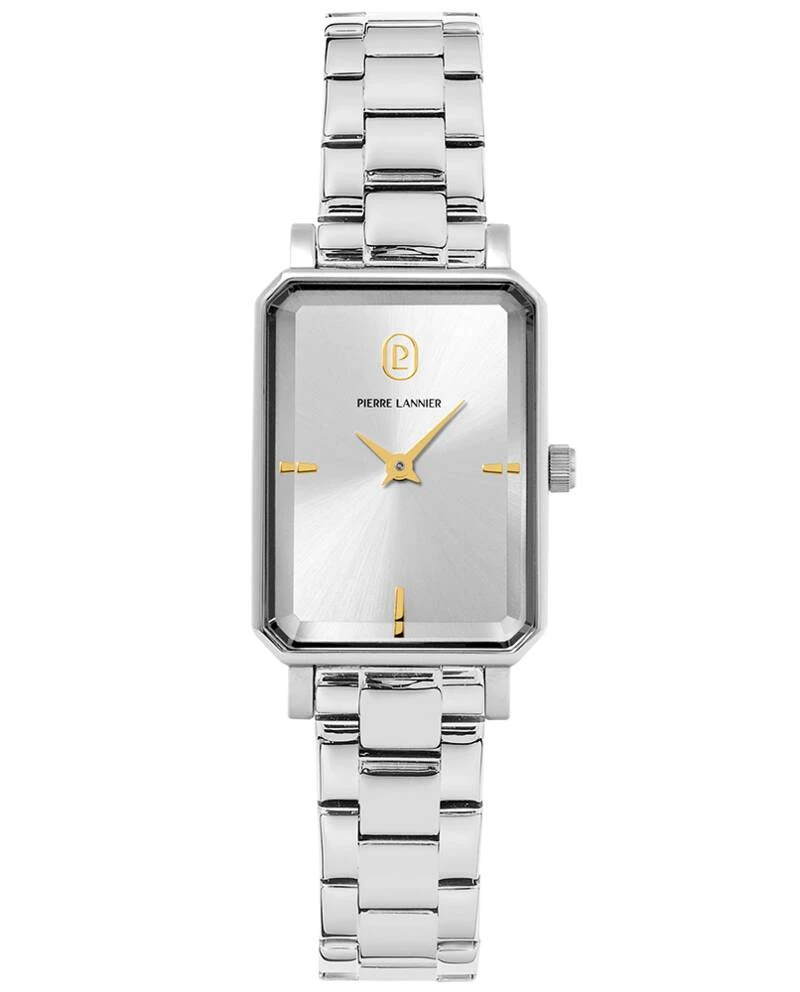 Montre Pierre Lannier - Quartz Femme ARIANE Argenté Cadran Soleillé Argenté Bracelet 0MM - 005P621