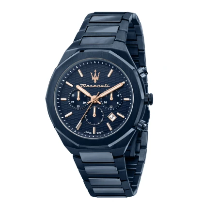 Montre Maserati - Stile Chrono - Cadran Bleu