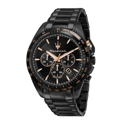 Montre Maserati - Traguardo Chrono - Cadran Noir