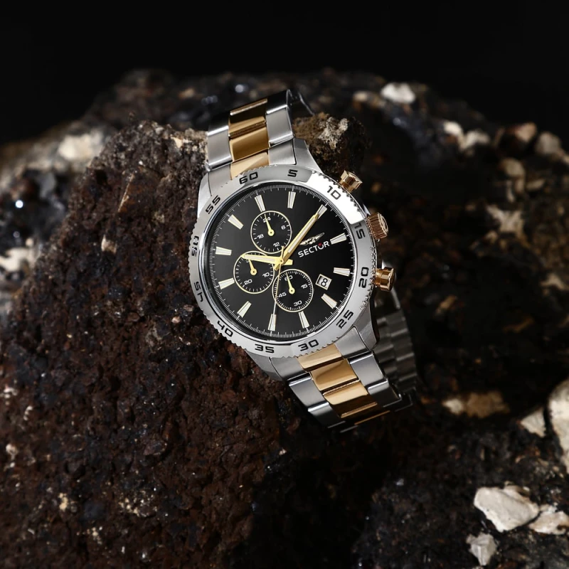 Montre Sector - 270 - Chronographe - Argent - R3273778009
