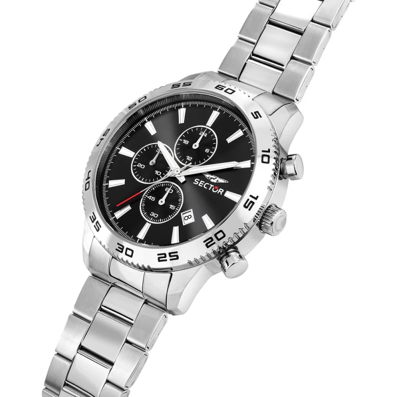 Montre Sector - 270 - Chronographe - Argent - R3273778010