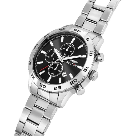 Montre Sector - 270 - Chronographe - Argent - R3273778010