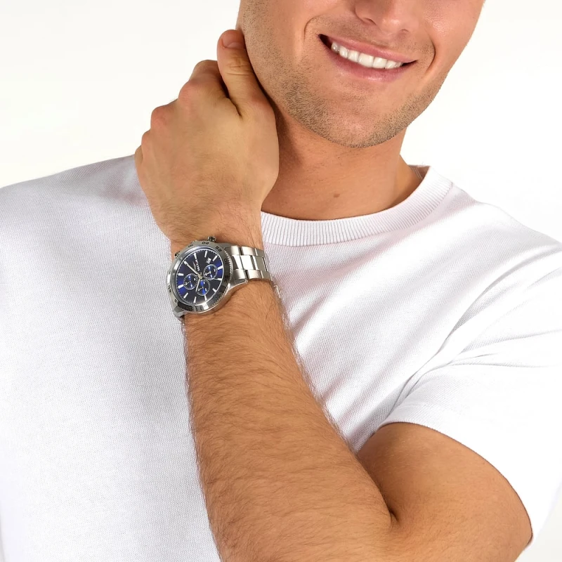 Montre Sector - 270 - Chronographe - Argent - R3273778011