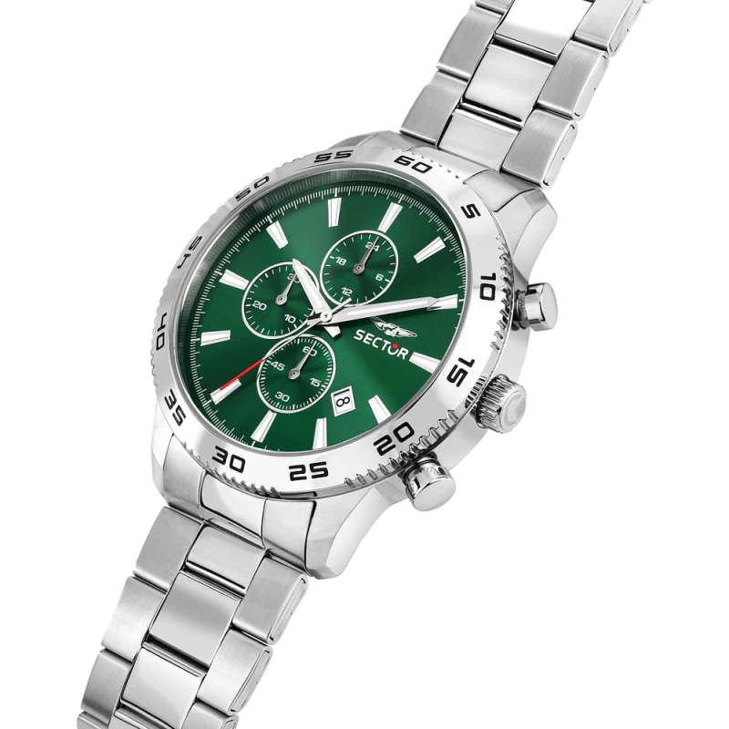 Montre Sector - 270 - Chronographe - Argent - R3273778012