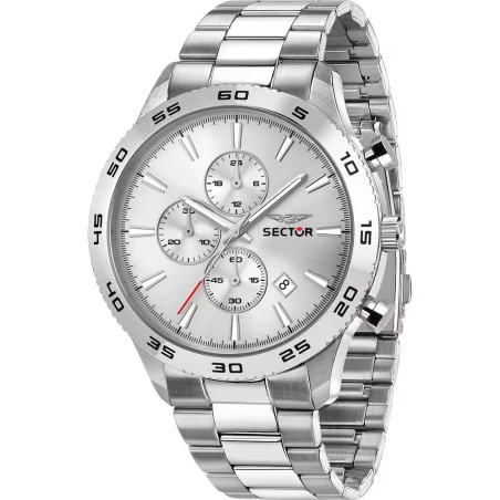 Montre Sector - 270 - Chronographe - Argent - R3273778013