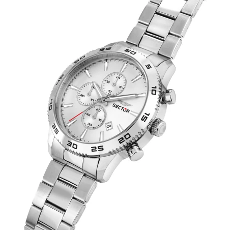 Montre Sector - 270 - Chronographe - Argent - R3273778013
