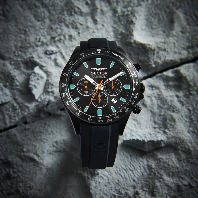 Montre Sector - 230 - Chronographe - Noir - R3271661033