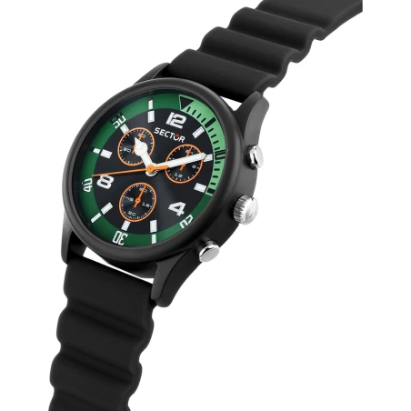 Montre Sector - H2o - Chronographe - Noir - R3271718002