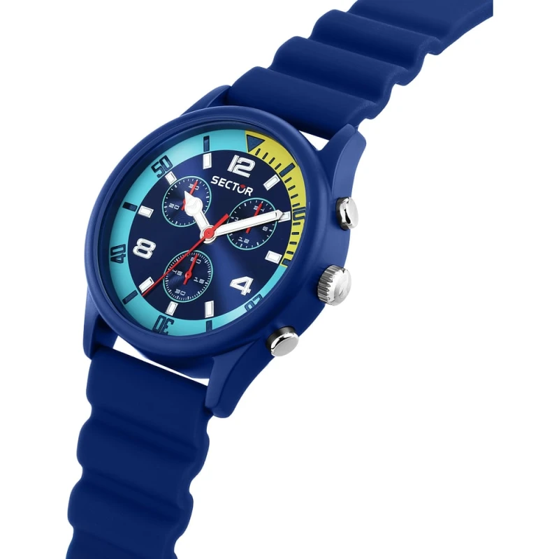 Montre Sector - H2o - Chronographe - Bleu - R3271718003