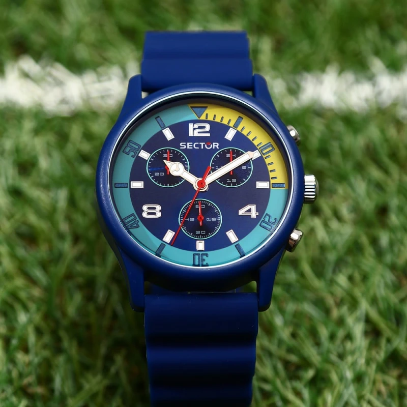 Montre Sector - H2o - Chronographe - Bleu - R3271718003