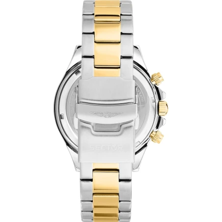 Montre Sector - 230 - Chronographe - Argent et Or - R3273661053