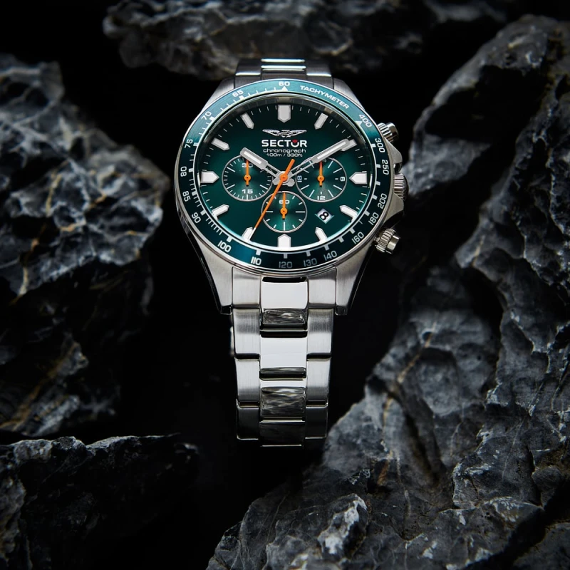 Montre Sector - 230 - Chronographe - Argent - R3273661055