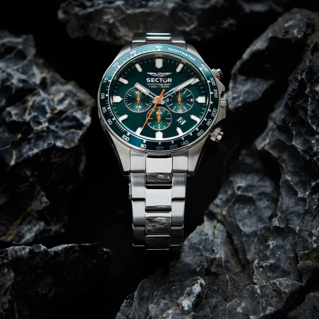 Montre Sector - 230 - Chronographe - Argent - R3273661055