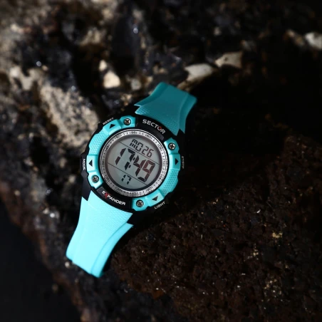 Montre Sector - Ex-49 - Digitale - Bleu - R3251312004