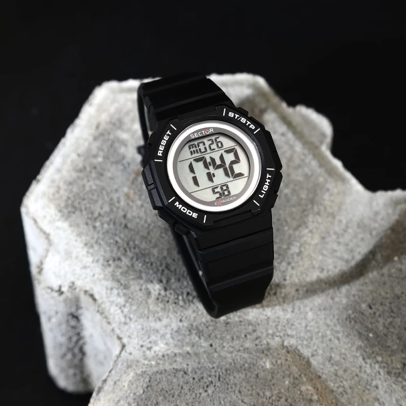 Montre Sector - Ex-50 - Digitale - Noir - R3251314004