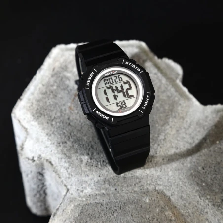 Montre Sector - Ex-50 - Digitale - Noir - R3251314004