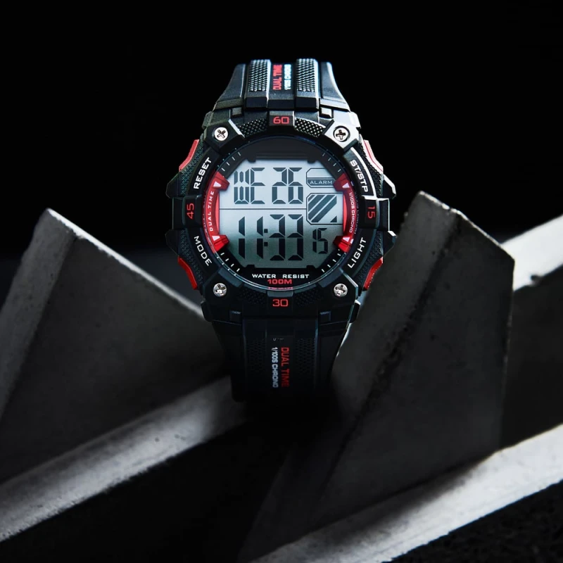 Montre Sector - Ex-51 - Digitale - Gris - R3251317001