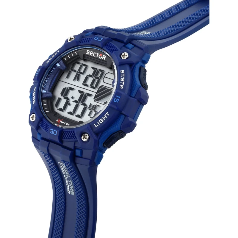 Montre Sector - Ex-51 - Digitale - Bleu - R3251317004