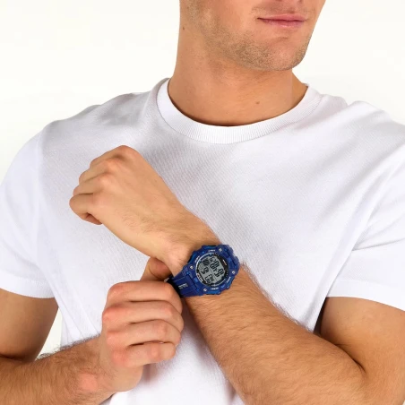 Montre Sector - Ex-51 - Digitale - Bleu - R3251317004