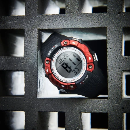 Montre Sector - Ex-49 - Digitale - Noir - R3251312001