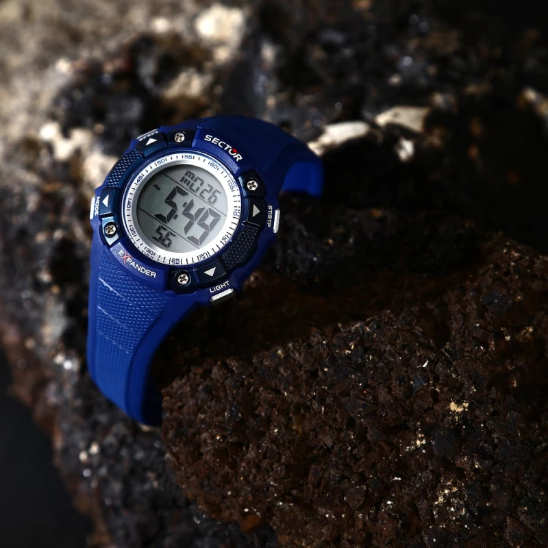 Montre Sector - Ex-49 - Digitale - Bleu - R3251312002