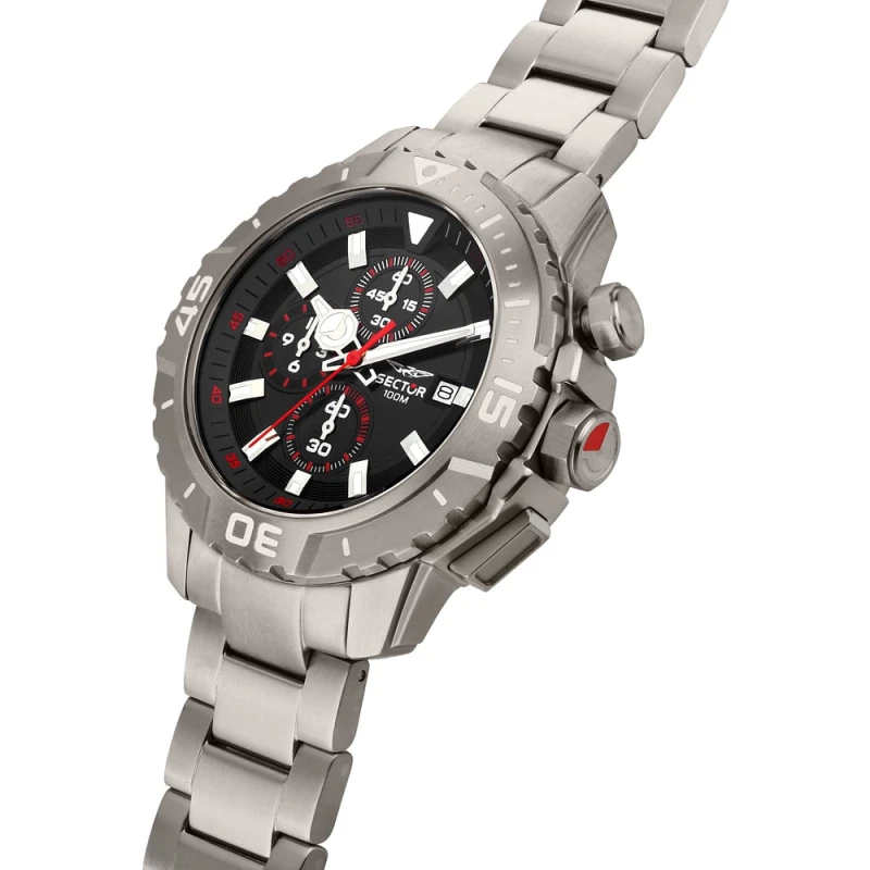 Montre Sector - Legend - Chronographe - Argent - R3273735006