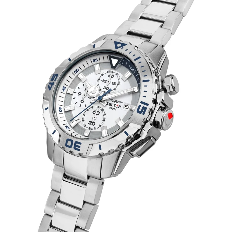 Montre Sector - Legend - Chronographe - Argent - R3273735007