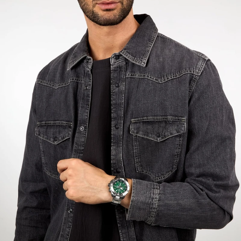 Montre Sector - Legend - Chronographe - Argent - R3273735008
