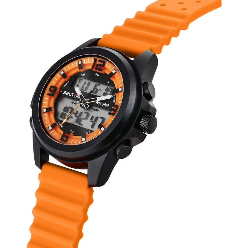 Montre Sector - Ex-48 - Digitale - Orange - R3251302002