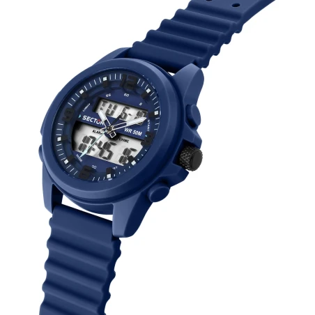 Montre Sector - Ex-48 - Digitale - Bleu - R3251302007