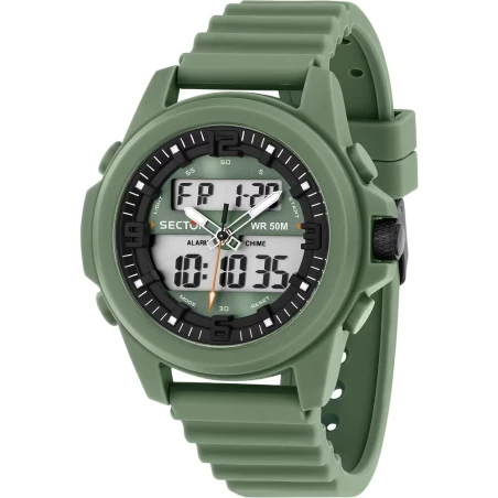 Montre Sector - Ex-48 - Digitale - Vert - R3251302008