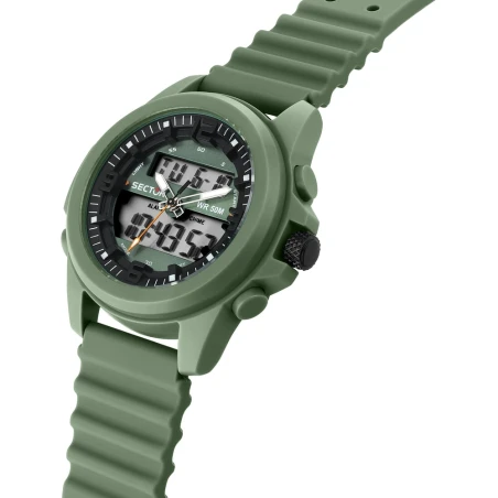 Montre Sector - Ex-48 - Digitale - Vert - R3251302008